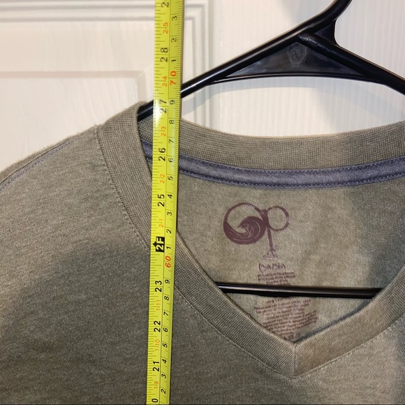 Op men’s olive green pocket t shirt small - Picture 4 of 6